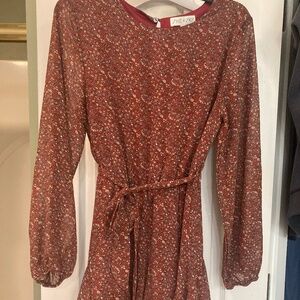 Boutique fall dress  size small